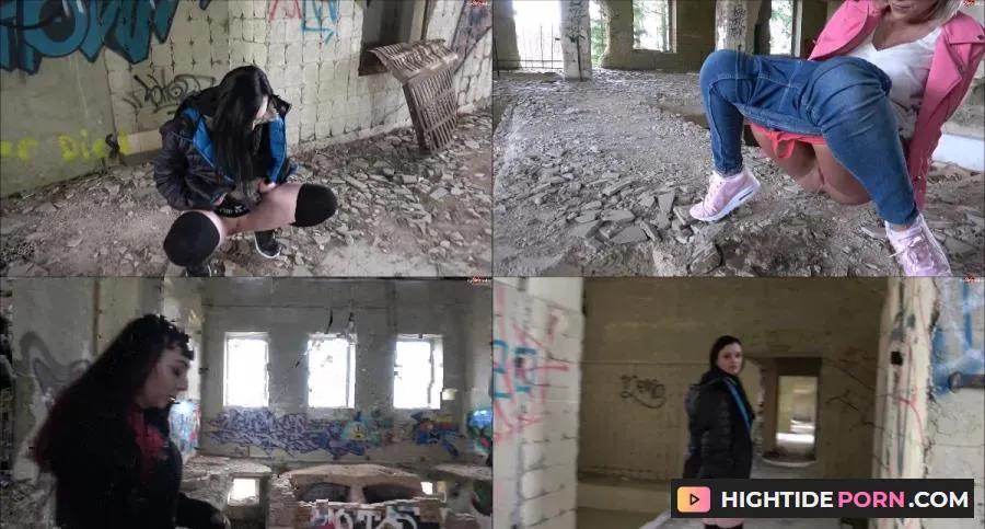 LilliVanilli - Ruine ueberflutet! 3 Girls on Tour! NS 13 03 18 - Pissing [FullHD 1080p] MyDirtyHobby.com / Leonie-Pur.com