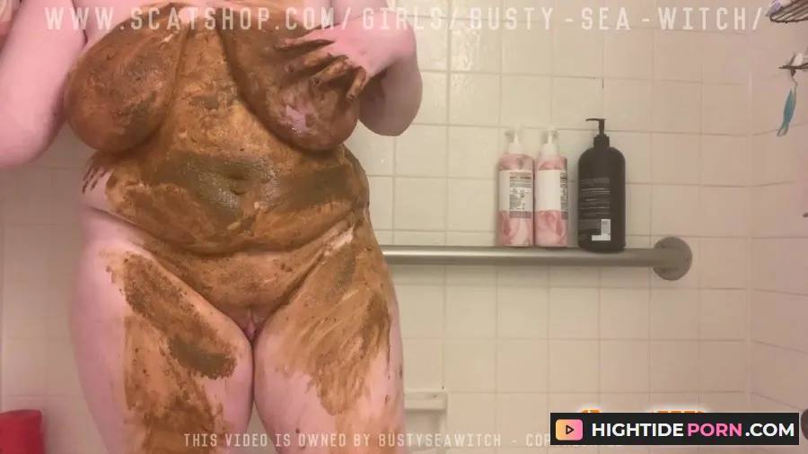 BustySeaWitch - Teen Fart Sniffing & Thick Poop Smear - Scat [HD 720p]