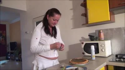 Woman shits on a plate and eats her shit (SD) Eat Shit