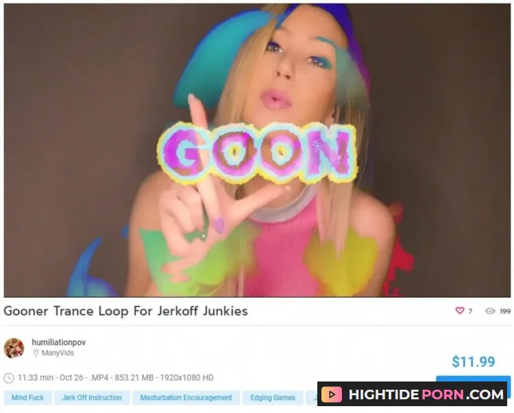 Gooner Trance Loop For Jerkoff Junkies (FullHD 1080p)