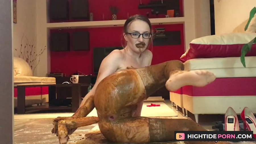 (Scat) JosslynKane - BIG Diarrhea incident-smearing, sucking and anal from DepFile[/b] [FullHD 1080p]