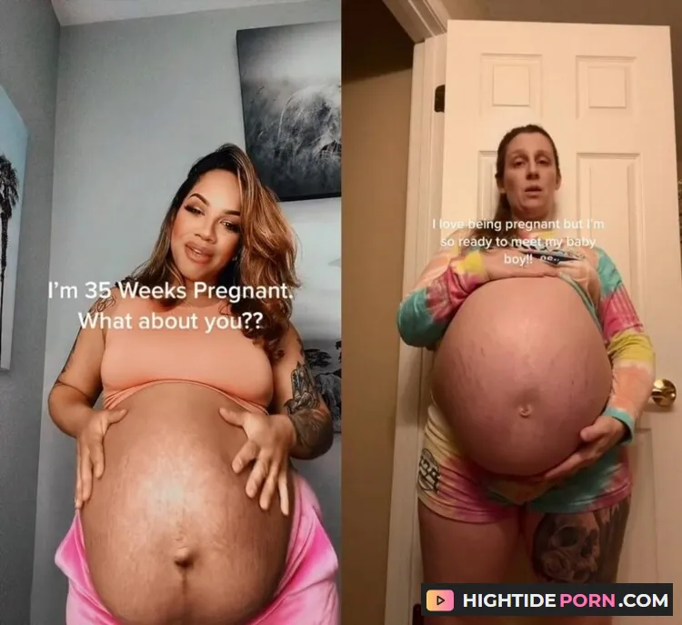 (Pregnant) Brookesobasic & Renae W - NN Monster Bump Pregnant Compilation [SiteRip]