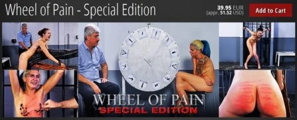 Wheel of Pain - Special Edition - BDSM Porno [FullHD 1080p] ElitePain