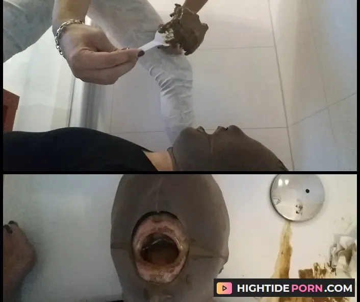 Tima - The punishment Forced feeding with my shit - Scat [FullHD 1080p]