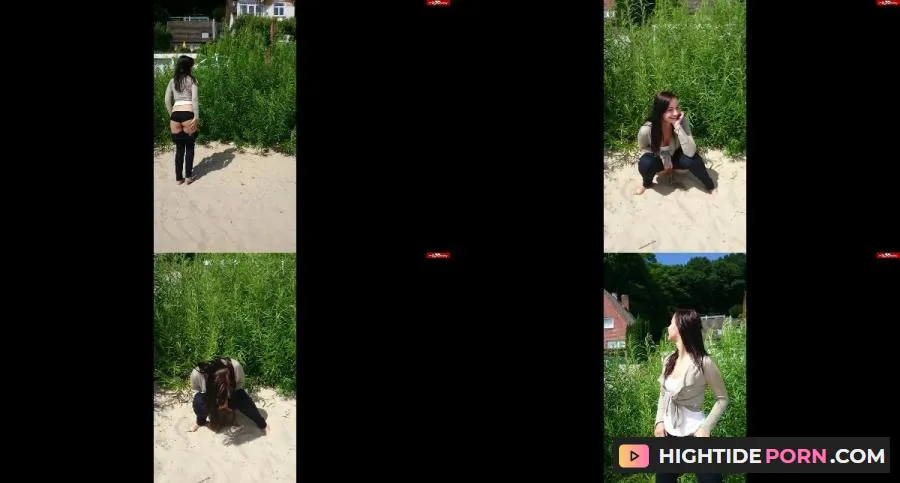 Young-Devotion - Public Natursekt am Blankenese Strand Hamburg 02 07 14 - Pissing [Full HD] MyDirtyHobby.com