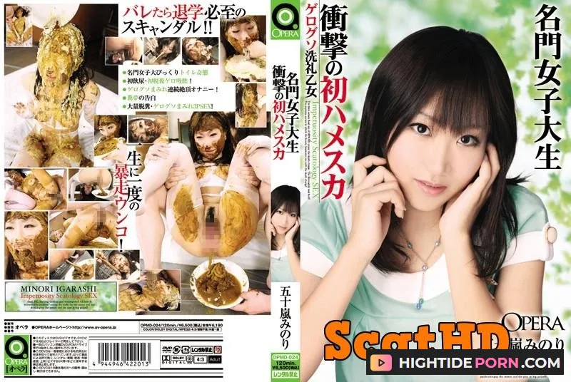 Minori Igarashi - Hamesuka first shock prestigious college student - Scat Movies [DVDRip]