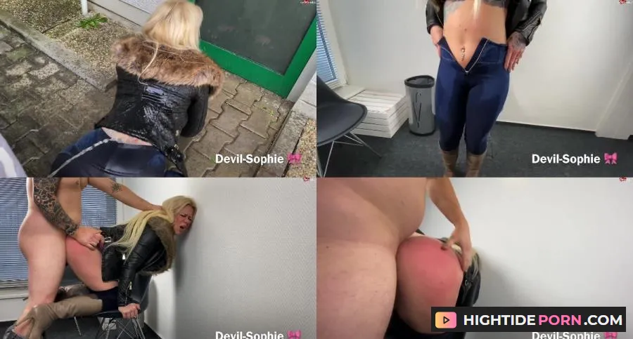 Devil Sophie - Street Jeans Bitch - Use me as you want - I want a sperm jeans ass with SteffiBlond  MydirtyHobby - Pissing [FullHD 1080p] MDH Pissing