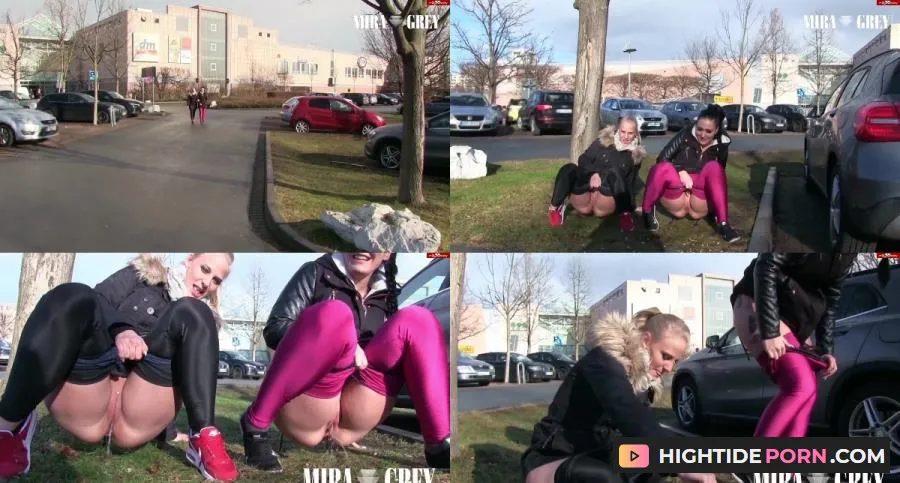 Mira-Grey - riskant - dreist - geil PUBLIC! - Pissing [Full HD] MyDirtyHobby.com