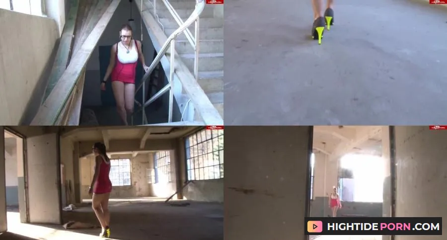 Upskirt, Heels und Nippelwalk mit sexy-engel - Pissing [HD 720p] MyDirtyHobby.com