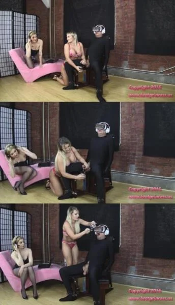 Cali and Lola-Ruined Four Times and Fed Cum while Under Voice Control - Femdom Porno [FullHD 1080p] Brat Princess 2 / Clips4sale.com