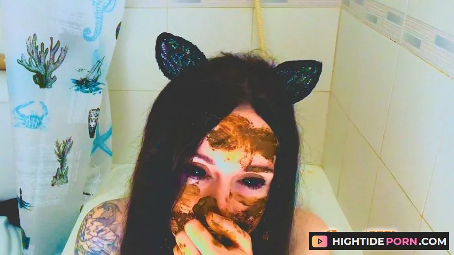 (Scat) DirtyBetty - Transform into Hot shitty MOUSE [FullHD 1080p]