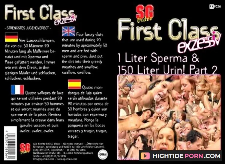 First Class #26 - 1 Liter Sperma & 150 Liter Urin Part 2 - Pissing Movies [DVDRip] SG-Video