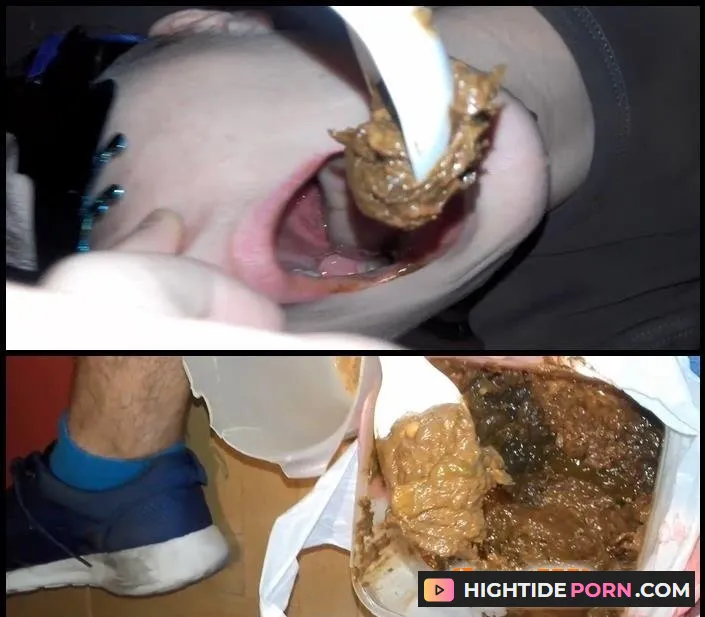 Real Teens - Real Scat Feeding Amateur Beauty Slave Girl with Scat Amateur Feeding - Scat [FullHD 1080p]