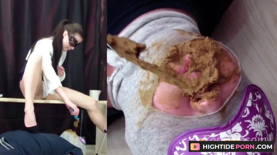 (Scat) MilanaSmelly - Served Christina with her eyes closed [FullHD 1080p]