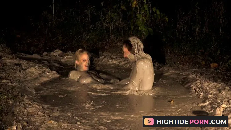 Fetish - Annabelle Pync, Alora Jaymes - Lesbian Porn in Mud (HD 720p) Mud Puddle Visuals