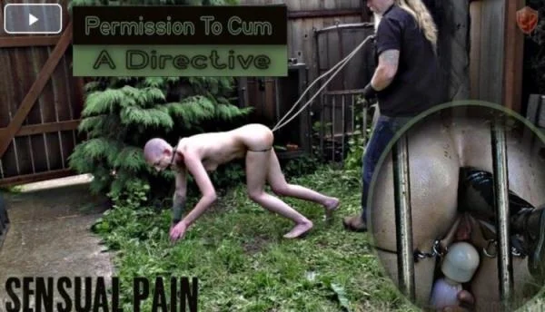 Abigail Dupree. Permission To Cum Directive - BDSM Porno [FullHD 1080p] SensualPain.com