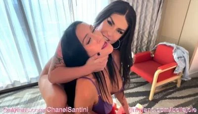 Bella Joie & Chanel Santini - My First Ts On Ts Experience With Chanel Santini (HD 720p)