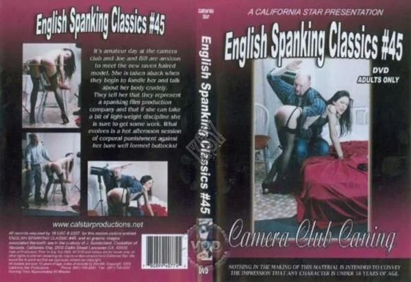 English spanking Classics #45 Camera Club Caning - BDSM Porno [SD] California Star