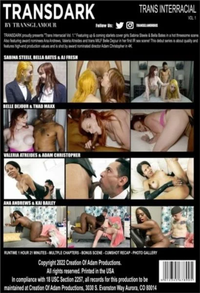 Trans Interracial Vol. 1 (FullHD 1080p) Transglamour