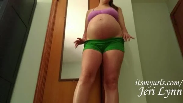 Jeri Lynn - 39 Weeks Pregnant Showing Off Body - Schwangere Pornos [FullHD 1080p]