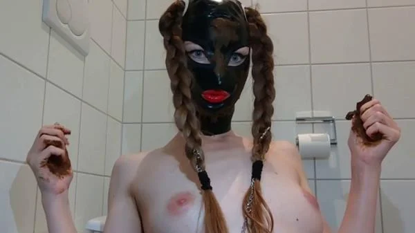 Shitting Rubber Mask (FullHD 1080p) Fetish