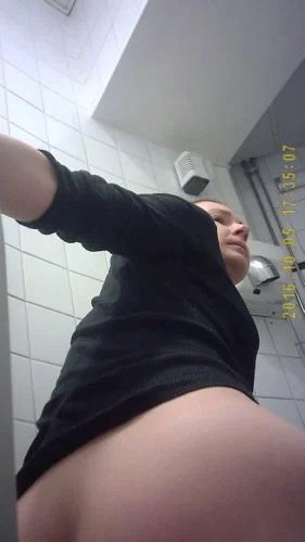 hidden camera in the women's toilet of the institute - Pissing [SD]