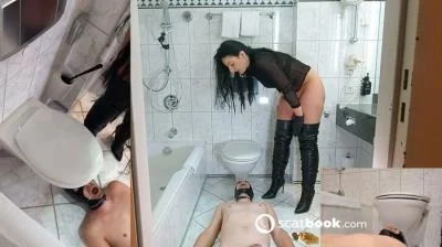 Dumme Versagertoilette im Hotel (HD 720p) Scatbook.com