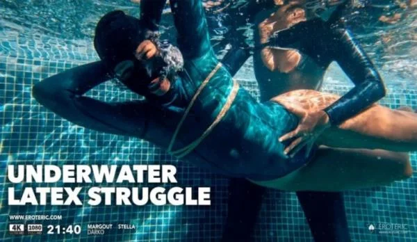 Margout Darko, Stella - Underwater Latex Struggle - Fetisch Porno [4K UHD]
