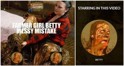 Farmer Girl Betty's Messy Mistake (HD 720p) Manurefetish.com