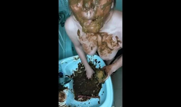 Shitty sink cleaning (with 6 loads) - Stuhlgang Porno [HD 720p] Scatbook
