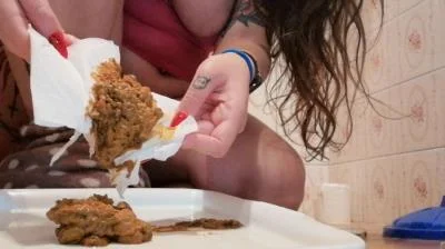 Explosion Poop Tray (FullHD 1080p) Scatshop.com