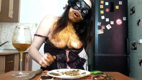 Shit And Pee Swallow XXL - The Scat Dinner (FullHD 1080p) SG-Video.com