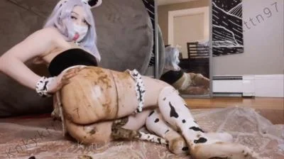 Extra Messy Foodplay (FullHD 1080p) Shitting