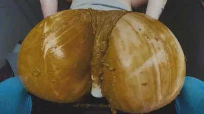 Oh! SCAT sounds make me crazy! (FullHD 1080p) Panty Poop