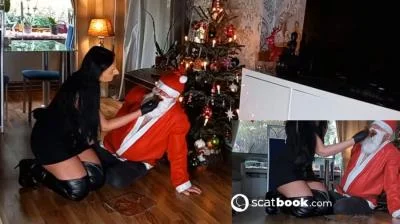 Weihnachtsmann mit Scheiße abgefullt (HD 720p) Scatbook.com