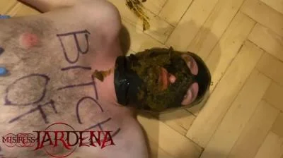 Masacrated bitch on first toilet session (HD 720p) Scatbook.com
