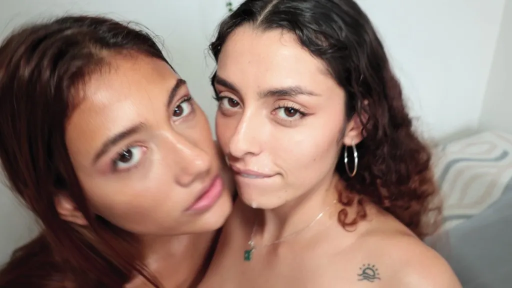 Lustful Close-Up: Saliva's Face and Nose Worship with Mahiia Garcia UltraHD 4K - Fetish Porn Video on HighTide