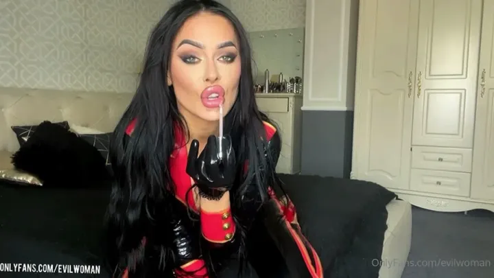 Carnal Latex JOI Domme: Goddess Evil Woman's Pleasurable Dirty Talk Solo Performance FullHD 1080p - related fetish video on HighTide