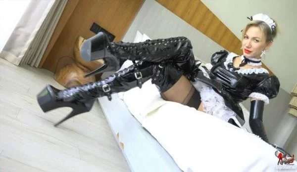 Angel The Dreamgirl - 828 Arousing Maid's Boots to Excite and Spurt You - Fetisch Porno [4K UHD]