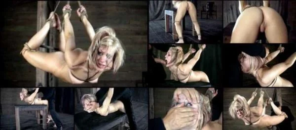 Ash Hollywood. Brutal Cock Sucking Multiple Orgasms Category 5 - BDSM Porno [HD] SexuallyBroken.com