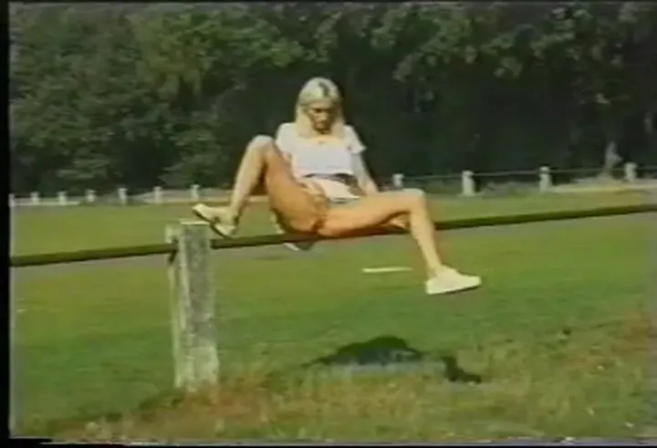 Fanny Steel Pisses Outdoors in Piss In The Yard - piss, watersports - Fetish Porn Video on HighTide